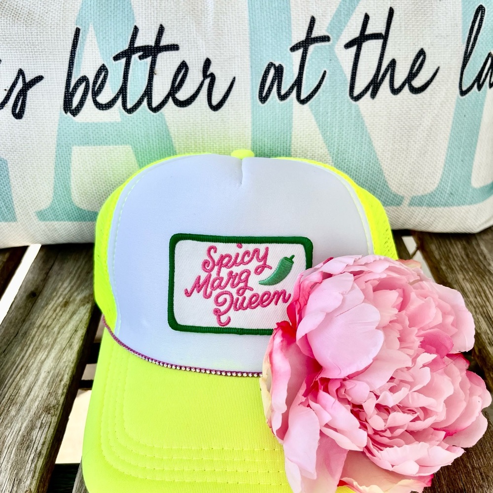 Neon Yellow Trucker Hat
